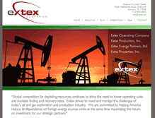 Tablet Screenshot of extex.net