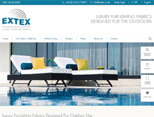 Tablet Screenshot of extex.co.uk